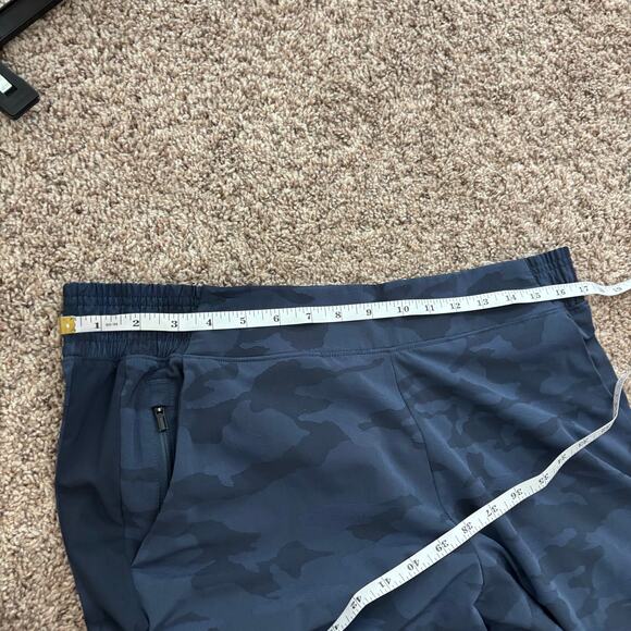 Athleta Brooklyn Textured Camo Joggers 14 Navy Camo Athletic Athleisure - Picture 8 of 10